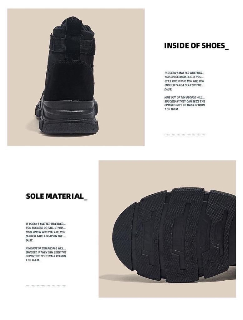 2024 Весняні Жіночі Модні Канвасові Чоботи-Платформа Лицарського Стилю - Універсальний Корейський Кампусний Стиль