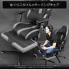 Bauhutte Gaming Wide Gaming Chair 71cm Wide Ottoman, Footrest, Black, (BOT-700-BK)