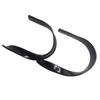 4pcs Retro Metal Drapery Holdback Curtain Holder for Home Decor Black