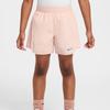 Nike Dri-Fit Pleated Tempo Comfortable Soft Casual Versatile Shorts Kids Shorts Echo-Pink HJ1650-612