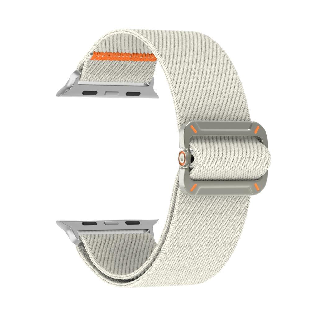 Elastic Strap for Apple Watch 46mm 42mm 49mm 45mm 41mm 38 44mm 40mm Nylon Solo Band for IWatch Ultra 2 Series 10 9 8 7 6 SE 5 4