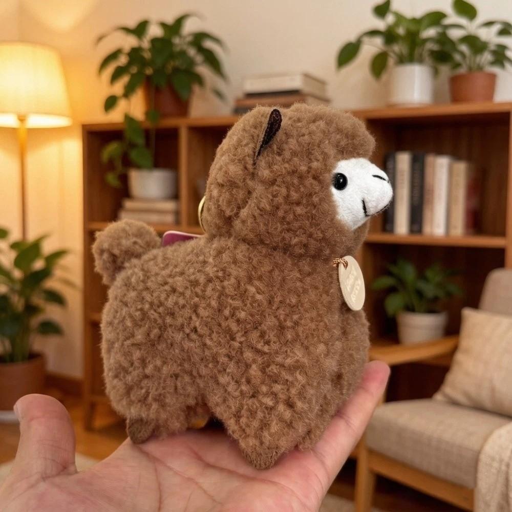 Cartoon Animals Plush Toy Lovely Plush Keychain Curly Stuffed Animal  Holiday Gift