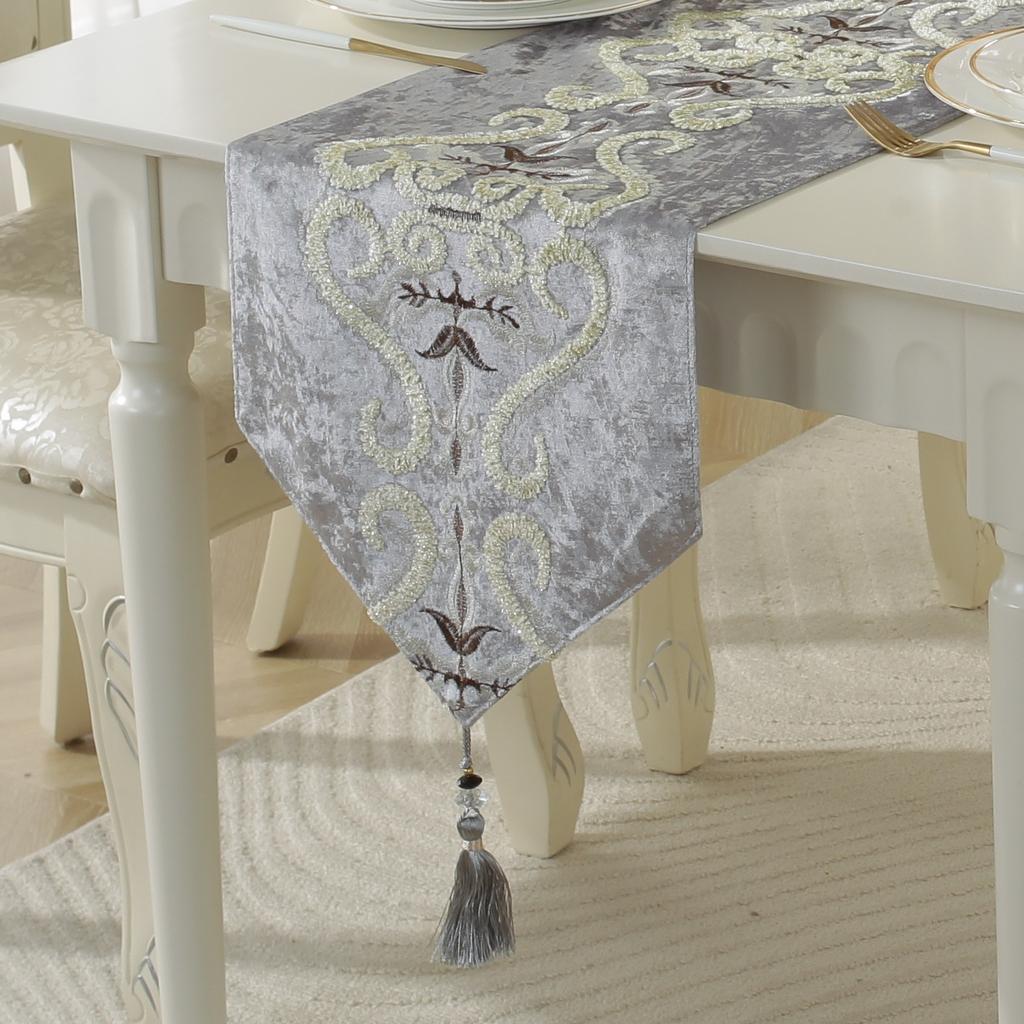 Chinese Table Runner Morden High Quality Table Runner Long Strip Table Cloth Dinning/tv/Table Cover Restaurant Decor Supplies