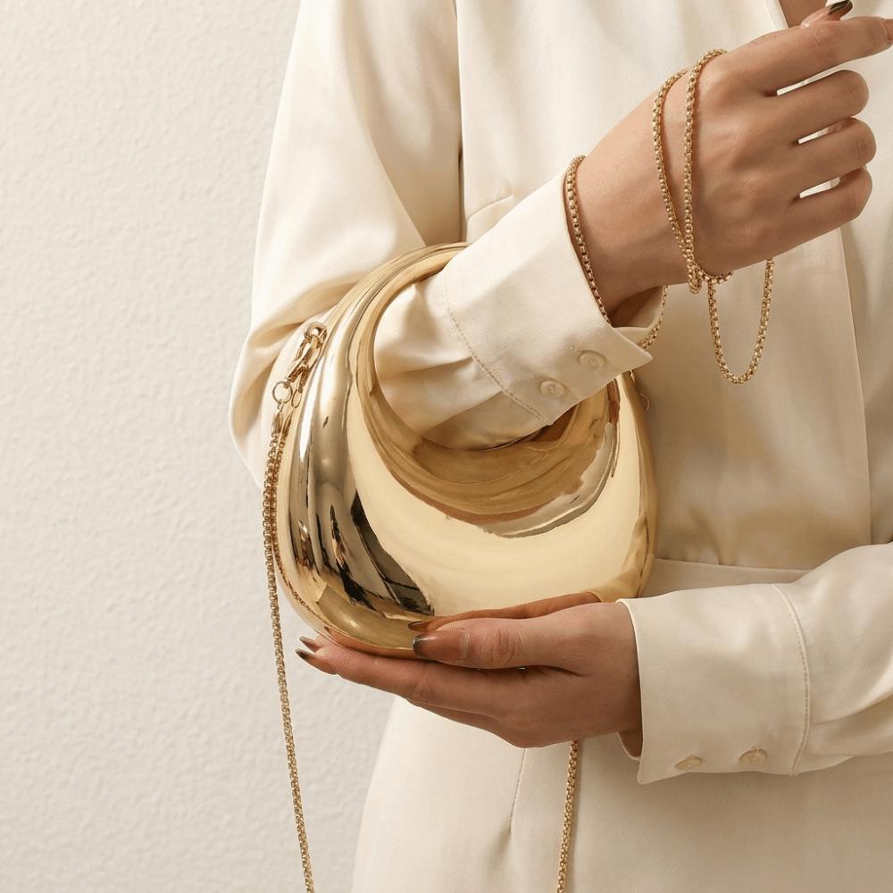 Mini Messenger Bag Acrylic Box Shoulder Bag Small Wallet Funny Party Bag Banquet Chain Bag  Women