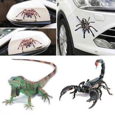 Autocollant 3D Scorpion Animal Print Car Auto Trunk Body Bumper Window Decor Stickers