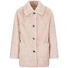 JZ Annako Women's Commuter Lapel Faux Fur Short Jacket