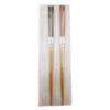 KIKUSUI Thin Bamboo Chopsticks and Japanese-made, (red Black)