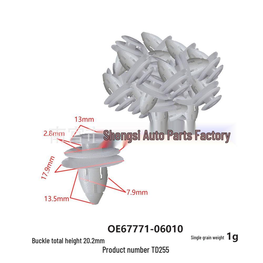 

Infiniti QX4 Trim Panel Accessory Clips for Trunk Door Installation 10000