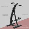 Stacionární rotopední pedálový trenažér pro rehabilitaci paží a nohou 40D x 42,5Š x 100V cm nastavitelná výška řídítek černý