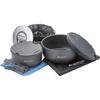 SOTO Navigator Cook System Aluminum Black SOD-501 Portable Camping Cooking Equipment