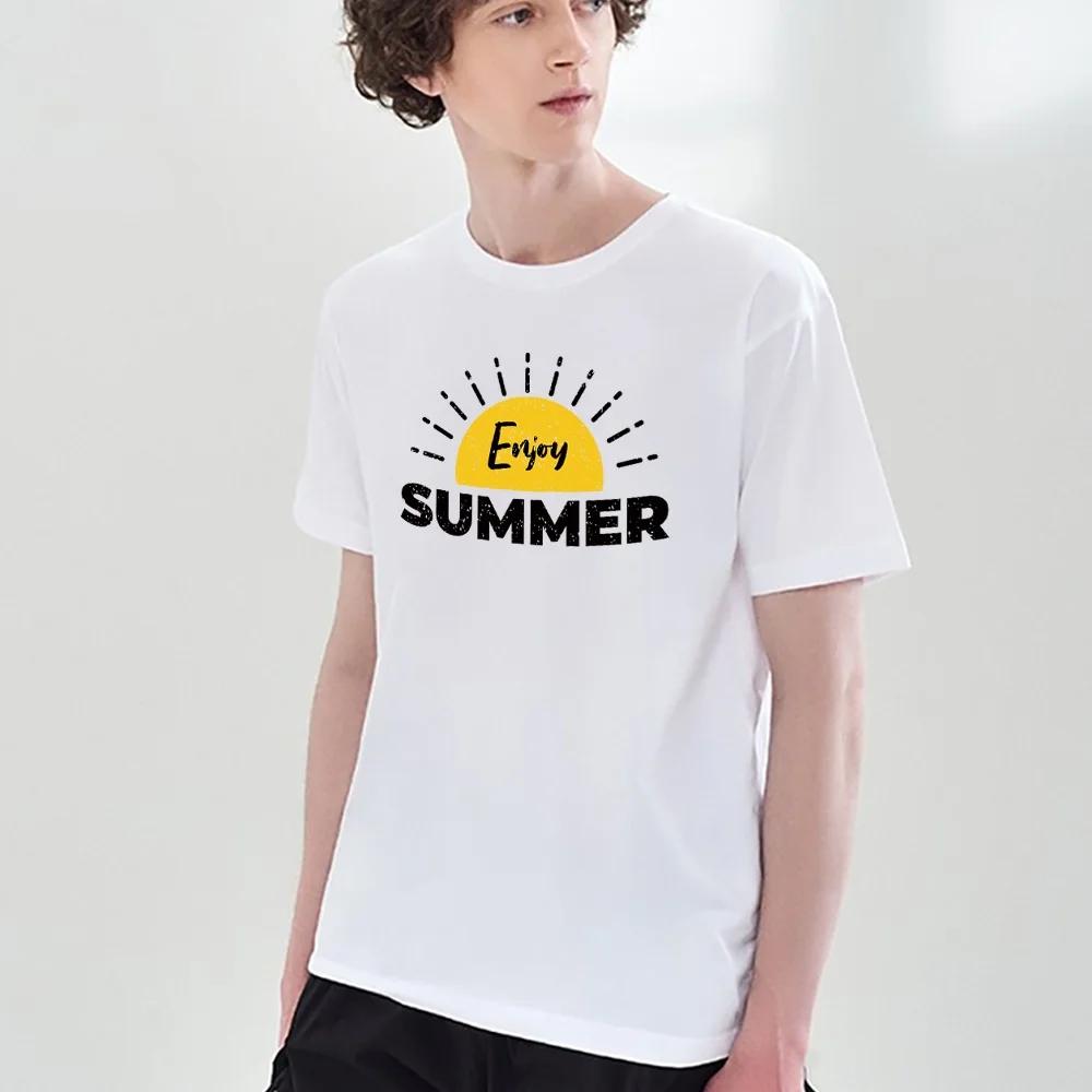 Clothes Summer Men T Shirt Short Sleeve Casual Loose Top Harajuku Fashion T Shirt O-Neck Tops Street O-neck Slim Soft Streetwear