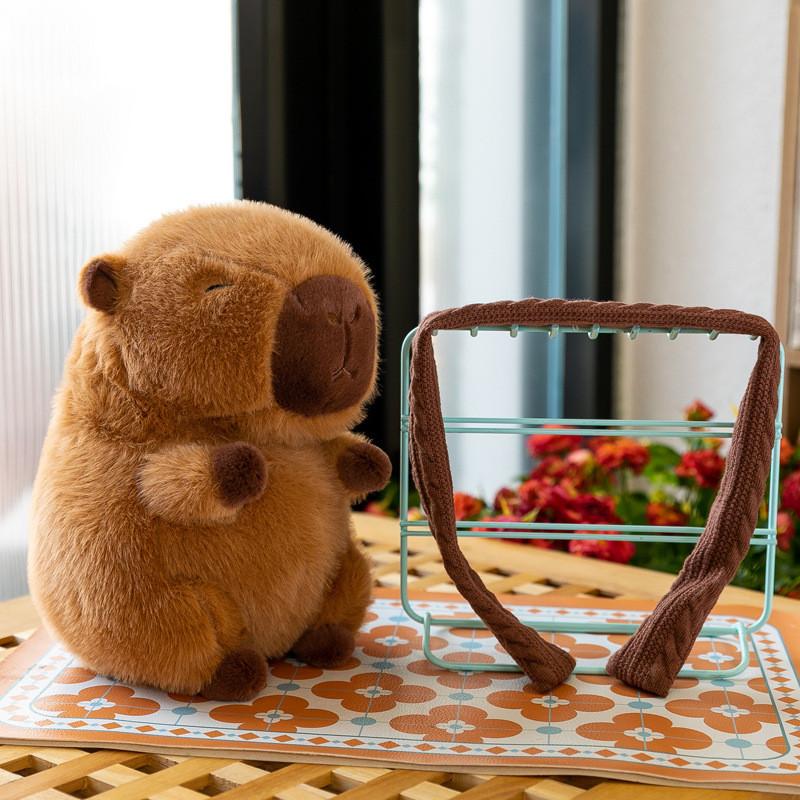 Simulated Capybara Animal Plush Doll Childrens Birthday Gifts Home Decorations