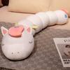 Animal Caterpillar Unicorn Pillow Plush Toy Doll Girl Bed Leg Long Pillow Ragdoll