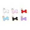 10Pcs 12X13Mm Cute Mini Enamel Animal Dog Bone Charms Pendants For Jewelry Making Necklaces Earrings Bracelets Diy Crafts Supply