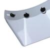 Vintage 5-Snap Visor Peak Replace for Motorcycle Helmet Easy Install Durable