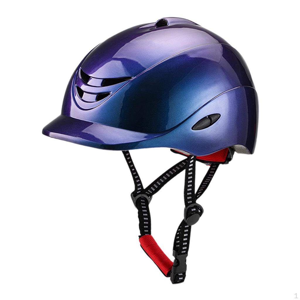 Horse Riding Helmet Equipment with Removable Liner Professional Outdoor Sports Hats Cap