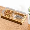 Nut Dried Fruit Plate, Desert , Living Room Plate ,Serving Tray ,Divided Bowls for Party