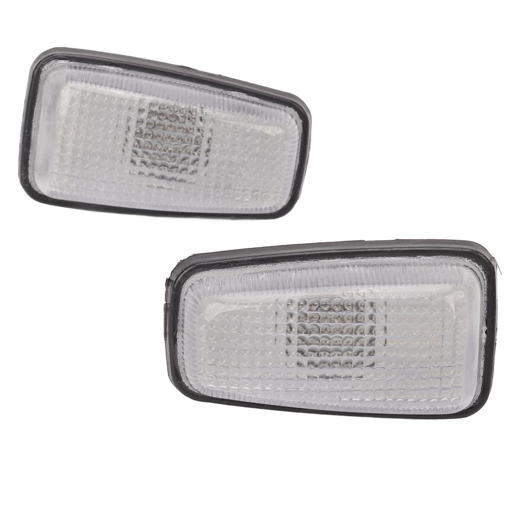 2 Stück Seiten-LED-Blinkerleuchte 632567 Seitenmarkierungs-Blinkerleuchte Ersatz für Peugeot 106 306 406 806 Expert