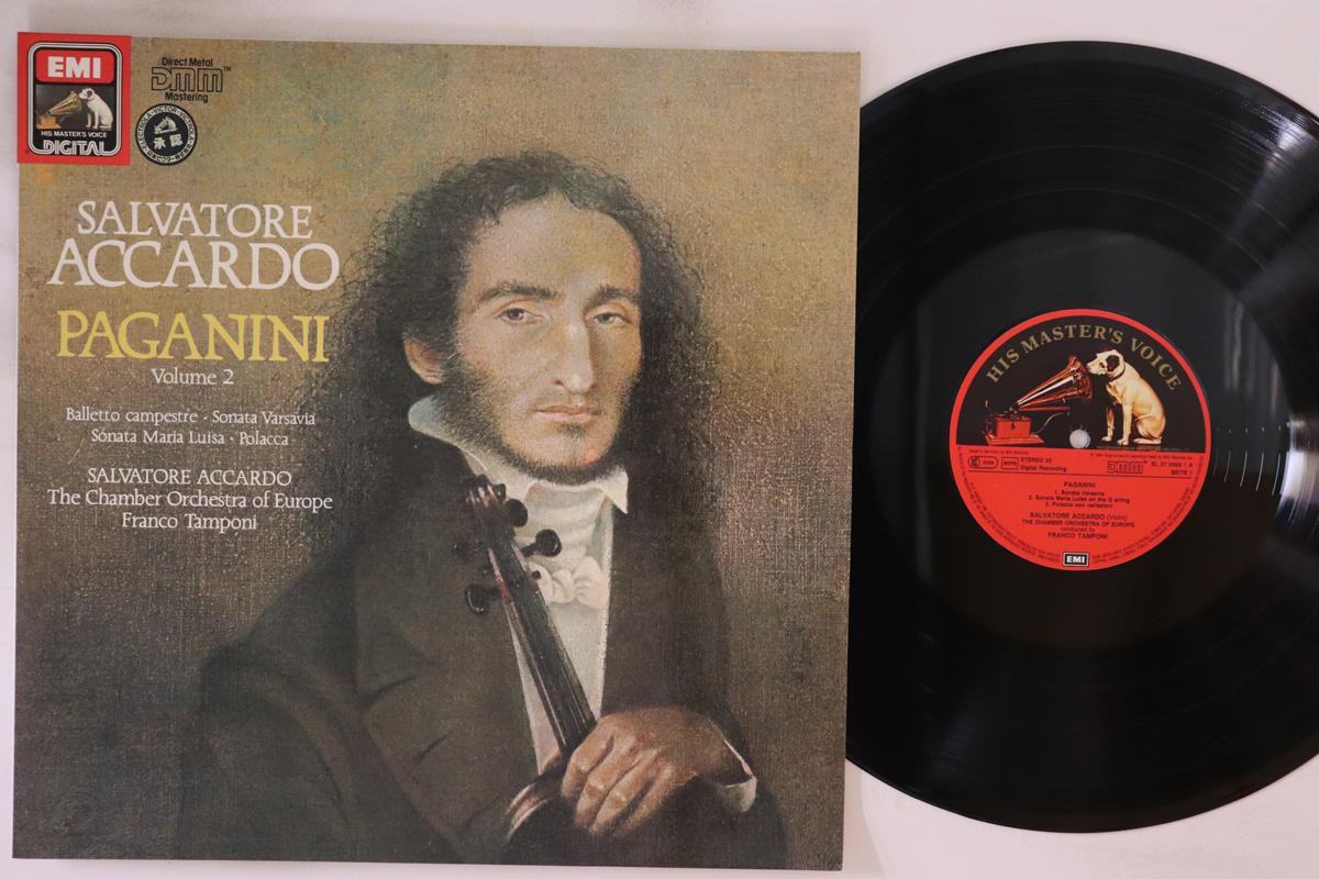 

LP Record SALVATORE ACCARDO FRANCO TAMPONI Paganini Volume 2 EL2700631 HIS MASTERS V 1984 UK Europ Classical Used