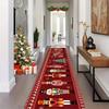 Christmas Carpet, Walnut Soldier Corridor Floor Mat, Holiday Decorative Mat, Soft And Slip-Resistant Home Decoration
