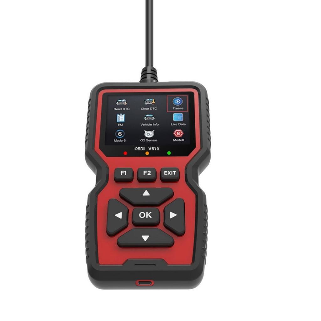 V519 OBD Car Testing Instrument Obd2 Elm327 Car Diagnostic Instrument Code Reader