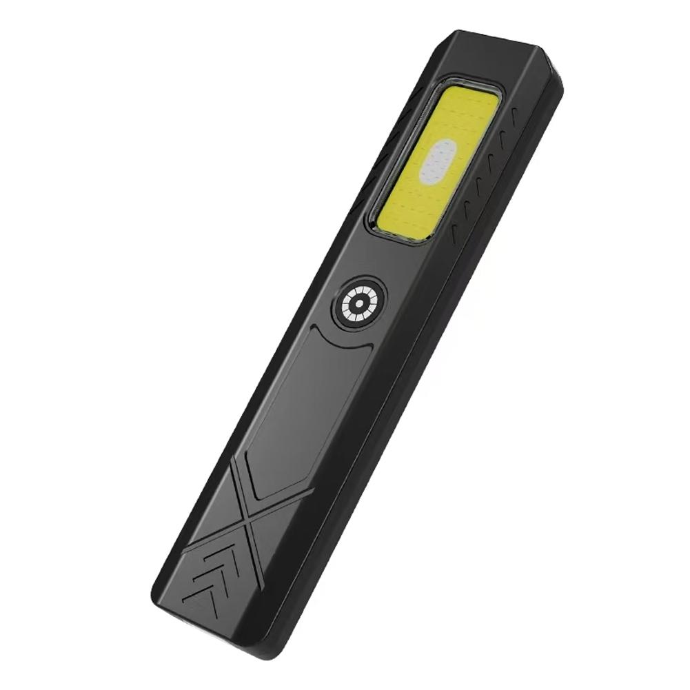 LED Keychain Flashlight Type C Rechargeable 550LM Portable Mini Torch Pocket Lantern Flood Work Light With Magnet For Emergency