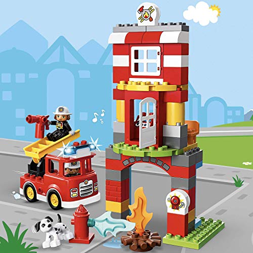 LEGO Duplo Shining! Sounding! Fire truck and fire station 10903