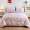 High Quality Plum Blossom Double Duvet Cover Set Skin Friendly Queen Quilt Cover and Pillowcase Comfortable Durable Bedding Set