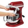 2 Stück Rührschüsselabdeckungen Geeignet für 5,5-6QT Mixer Versiegeltes Design Schützt Zutaten vor Staub während der Lagerung