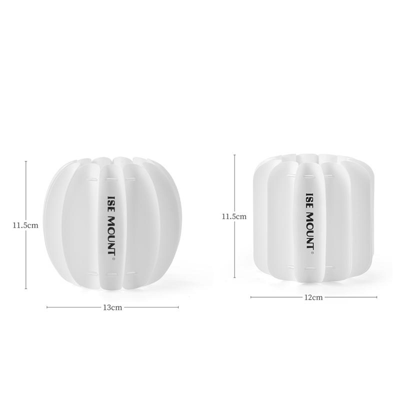 1Pc Lampshade Waterproof Camping Lamp Cover Atmosphere Lantern Shade Pumpkin/Cylindrical Shape For Outdoor Camping Tent