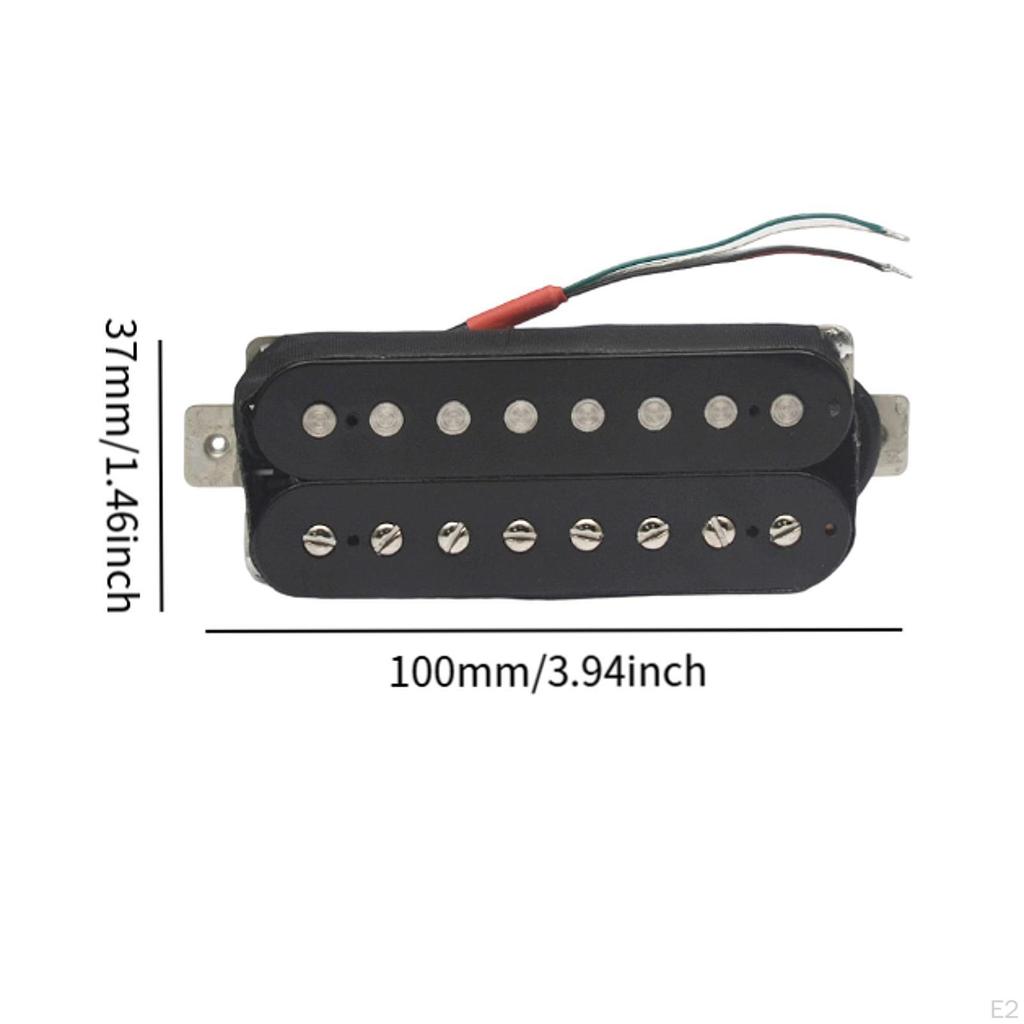 8 String Electric Guitar Humbucker Pickup Alnico 5 Bass Replacement Accessory