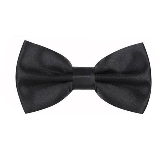 

Men Bow Tie Pure Color Detachable Bowtie Adjustable Fit Suits Shirts Bow Tie Weddings Parties Business Trips Accessory