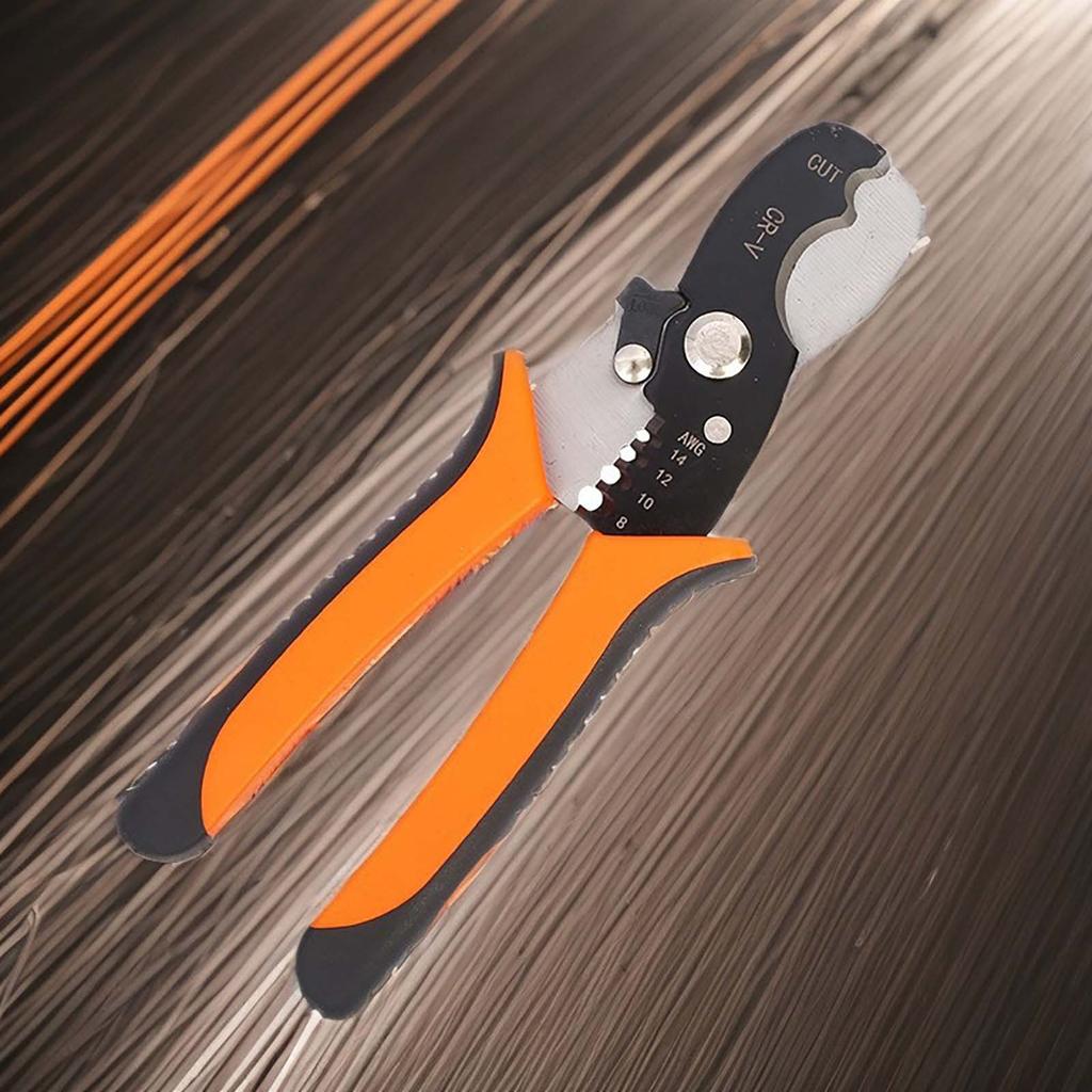 Wire Stripper Electrician Cable Stripping Pliers Multi-function Wire Crimping Pliers