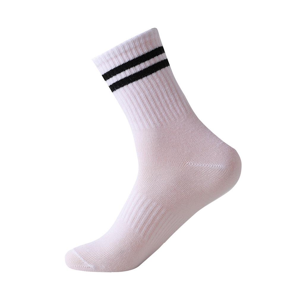 Calcetines Largos a Media Pantorrilla para Mujer - Antideslizantes Estilo Universitario para Primavera y Otoño