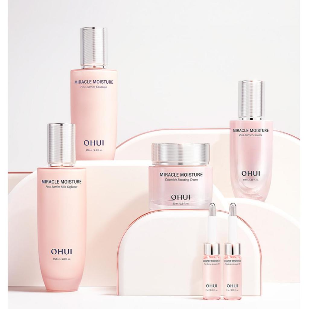 [Ohui] Miracle Moisture Special Set (Skin 150ml + Emulsion 100ml + Cream 25ml +Random Gift)