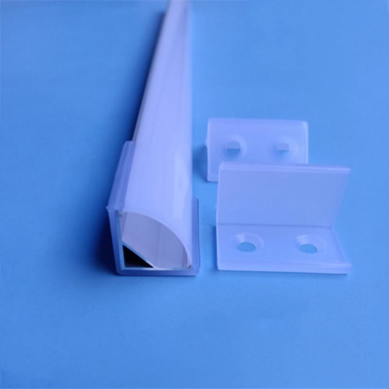 90/180 Degree Corner Connector 16*16mm 17.5*7mm LED Aluminum Profile Connector Under Cabinet U Shape V Shape Bar Light Link
