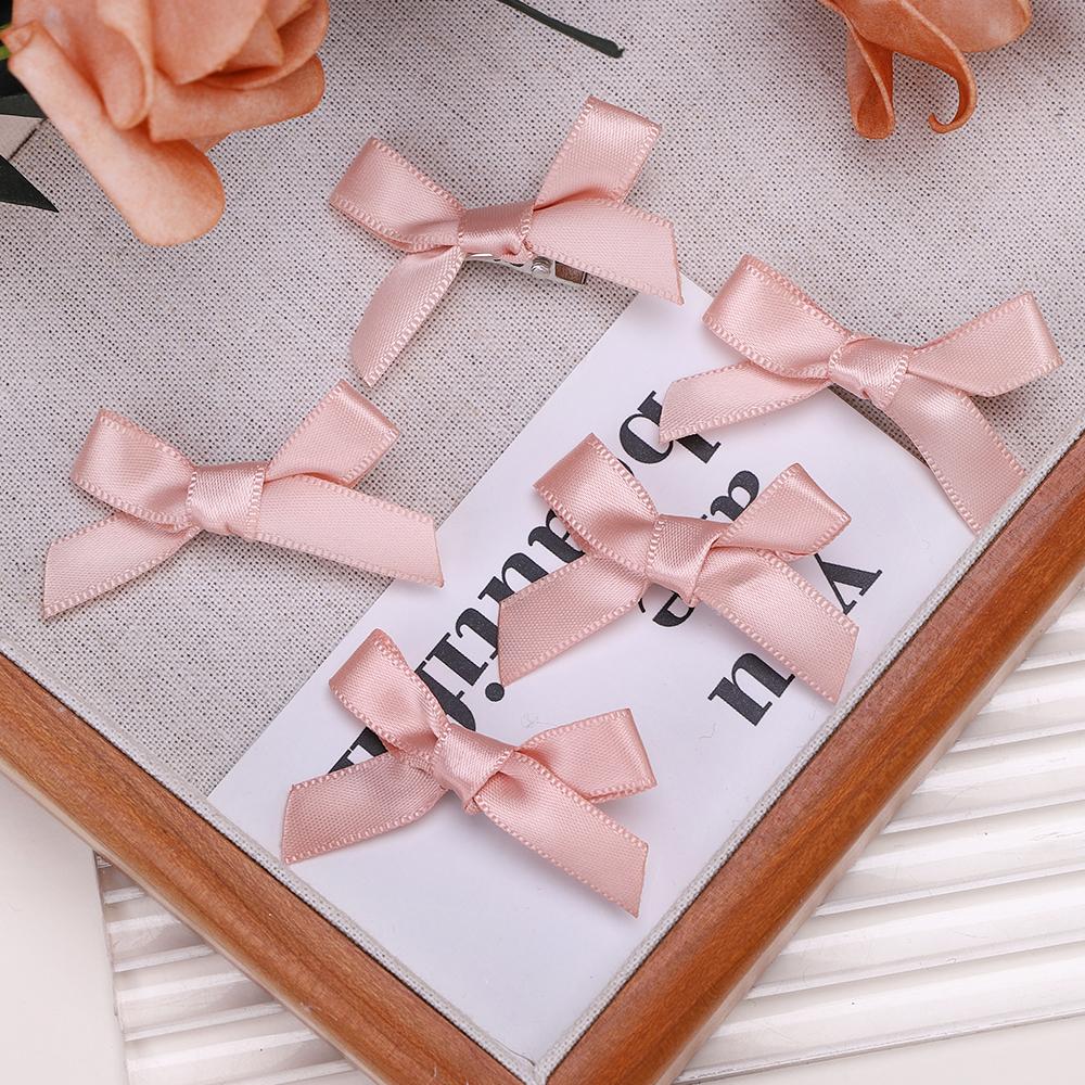 

9pcs Women Hair Accessories Multicolor Ribbon Bowknot Mini Hair Clip Fashion Sweet Cute Hairpin Elegant Lace Hair Clip