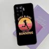 Fitness Girl Gym Case For Oppo A15 A16 A17 A52 A72 A76 A96 A74 A94 A53 A54S A57S A58 A78 A98 A77 Phone Cover