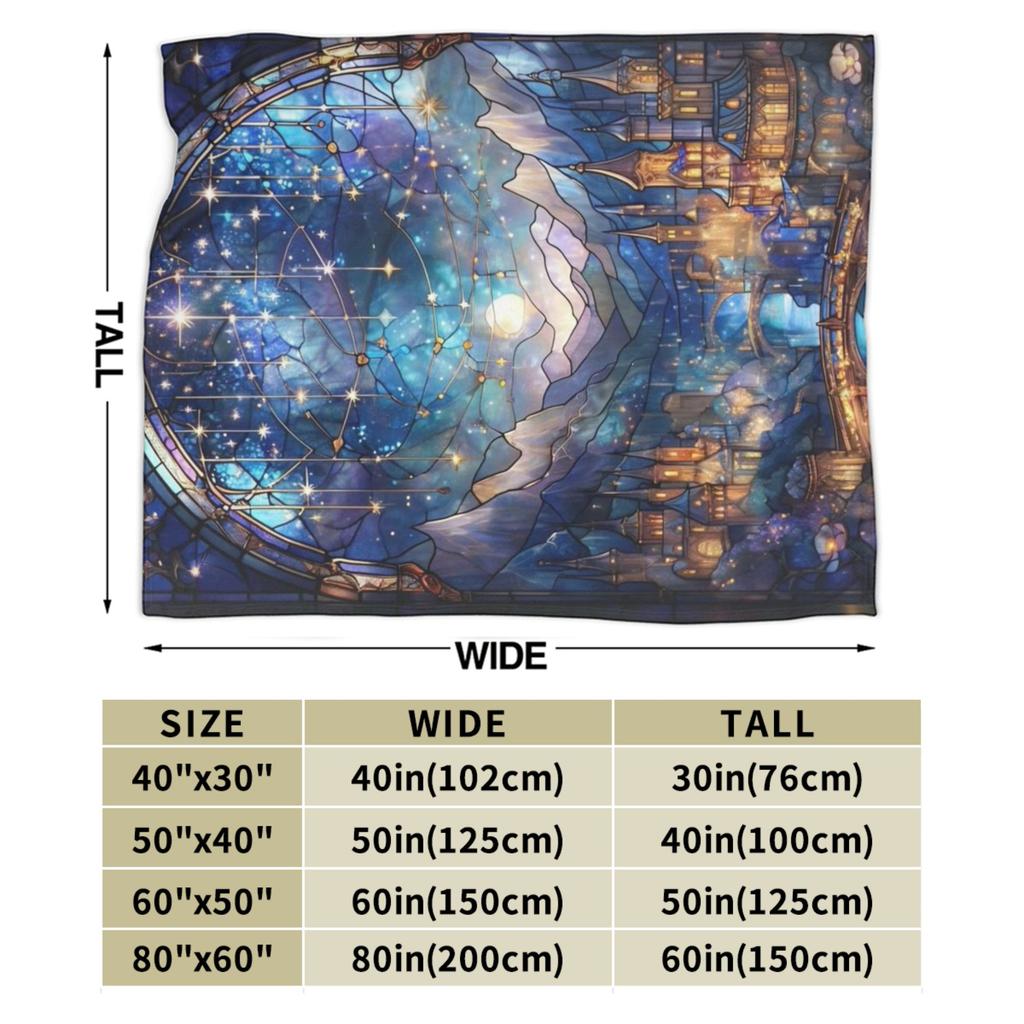 Soft Blanket Travel Office Velaris City of Starlight  Bedding Throws  Flannel Bedspread For Living Room Funny Sofa Bed Cover