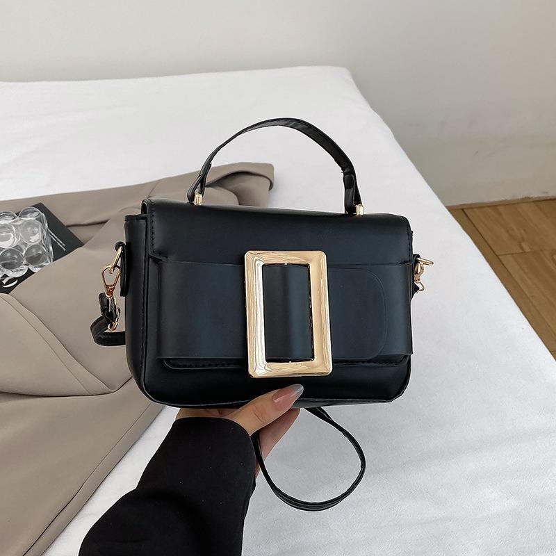 

High-end bag women s new fashionable versatile shoulder messenger bag fashionable retro commuter small square bag