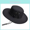 Outdoor Sun Protection Fisherman Hat With Wide Brim And Breathable Nylon For Women And Men
