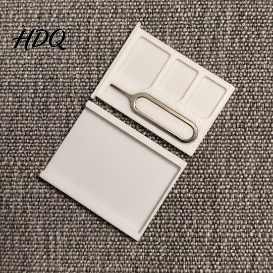Portable SIM Card Box 2Pcs 3D Printed One-Piece Storage Box Multi-slot Case