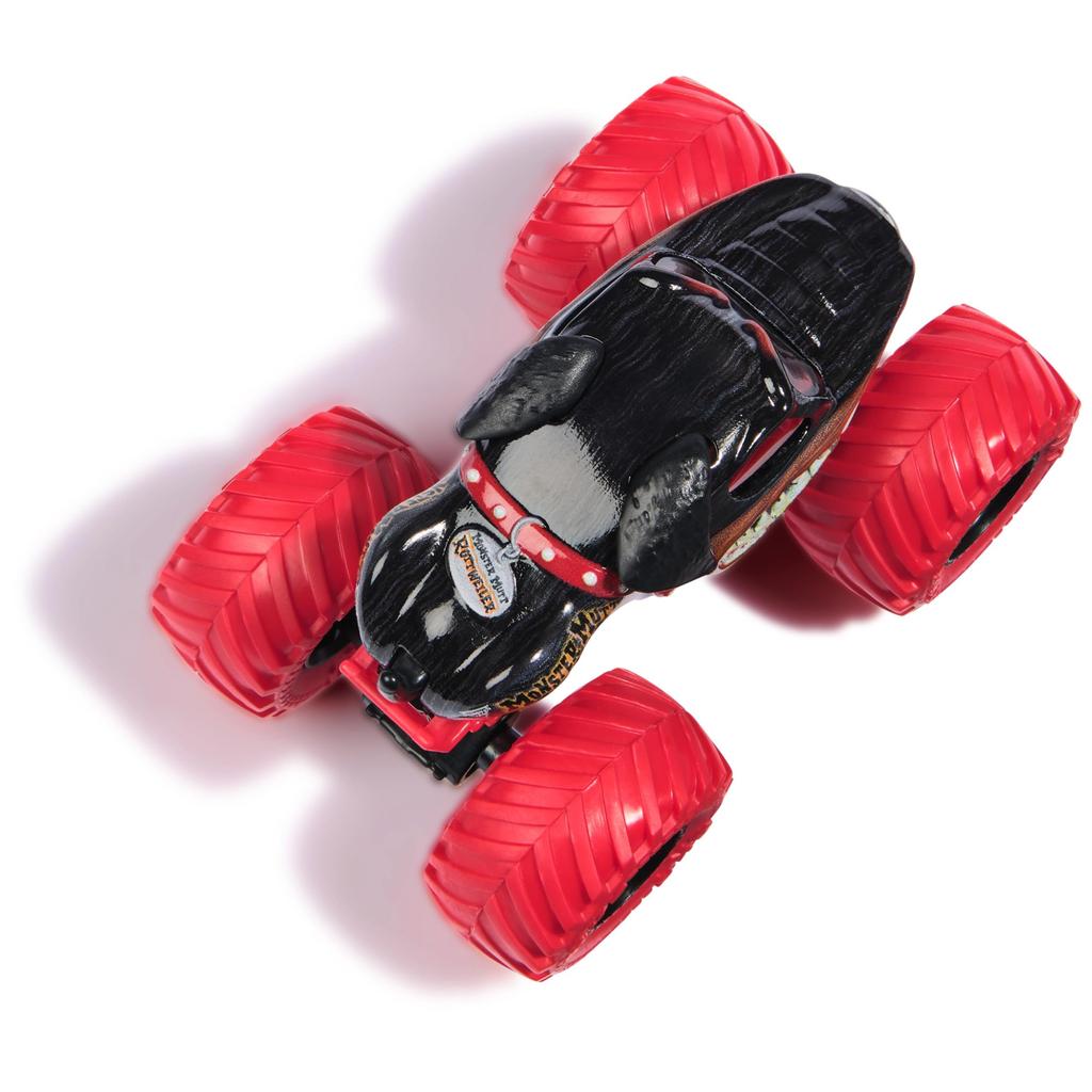 Monster Jam, Official Monster Mutt Rottweiler Monster Truck, Die-Cast Vehicle, 1:64 Scale, Kids Toy, for Boys Ages 3 and Up