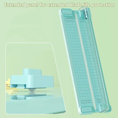 1PC Two-way Paper Cutter Four-in-one Manual Office Paper Cutter Design for Schools Offices and Homes Student Stationery