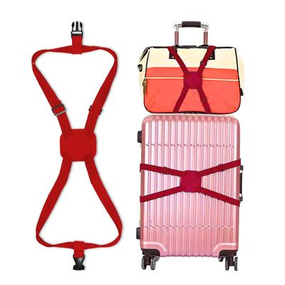 Luggage Binding Belt Fixed Belts for Suitcases Add a Bag Elastic Packing Belt Suitcase Bungee Adjustable Elastic Strap