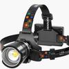 Rechargeable Zoom Headlamp for Outdoor Camping & Fishing