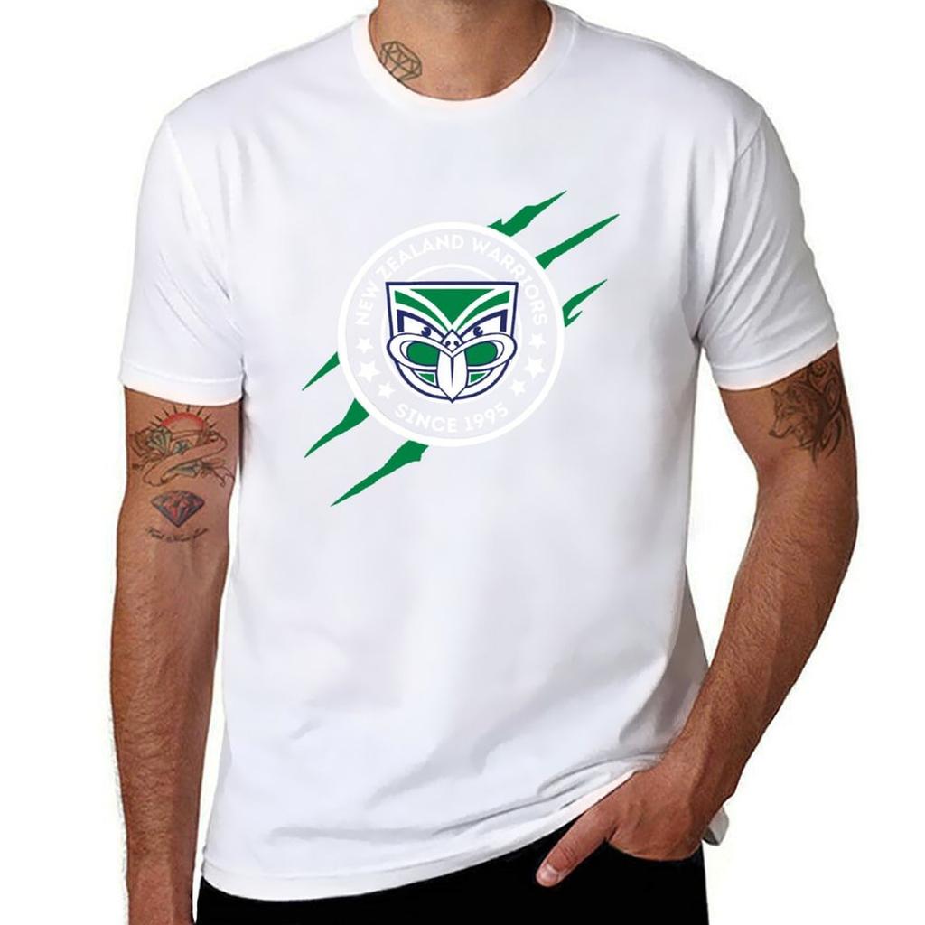 New Zealand Warriors 1 Tshirt Odor Resistant Short Sleeve Top Tshirt