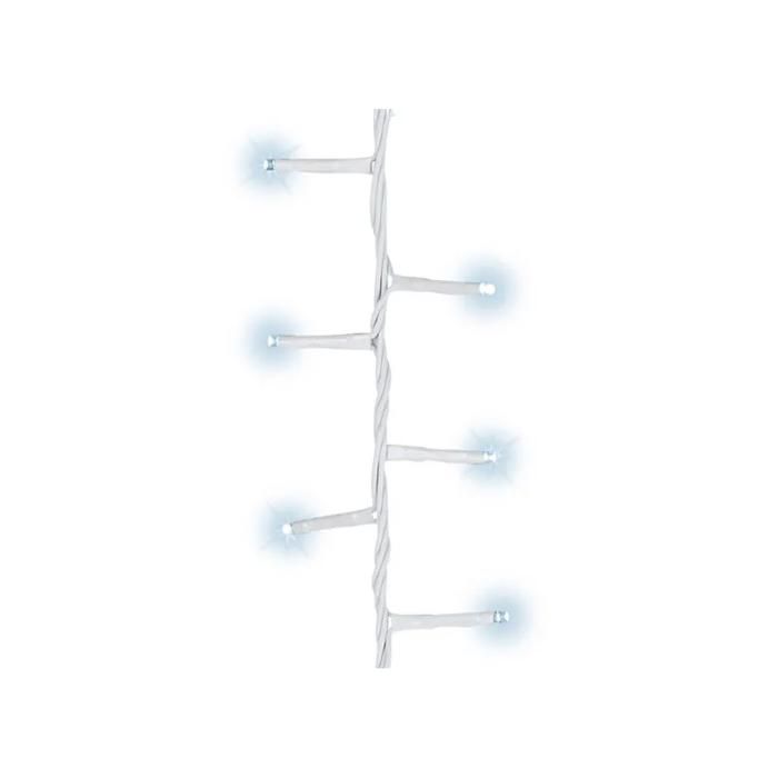 Lyslenke - Luksus - 11 m - 500 LED - Kald hvit - Blinkende belysning