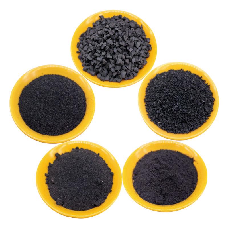 Grânulos de Borracha Coloridos para Pistas & Parques Infantis - Feitos de Pneus Reciclados