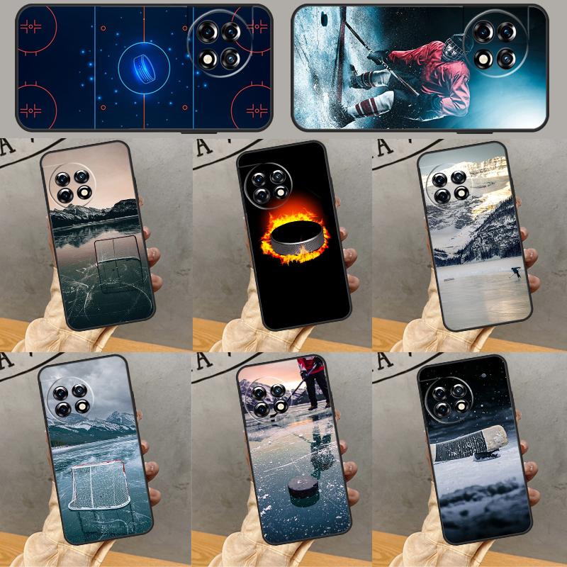 Ice Hockey Rink Cover For OnePlus 13R 13 12 12R 11 10 Pro 8T 10T OnePlus Nord 4 CE 2 3 Lite N10 N20 N30 Case